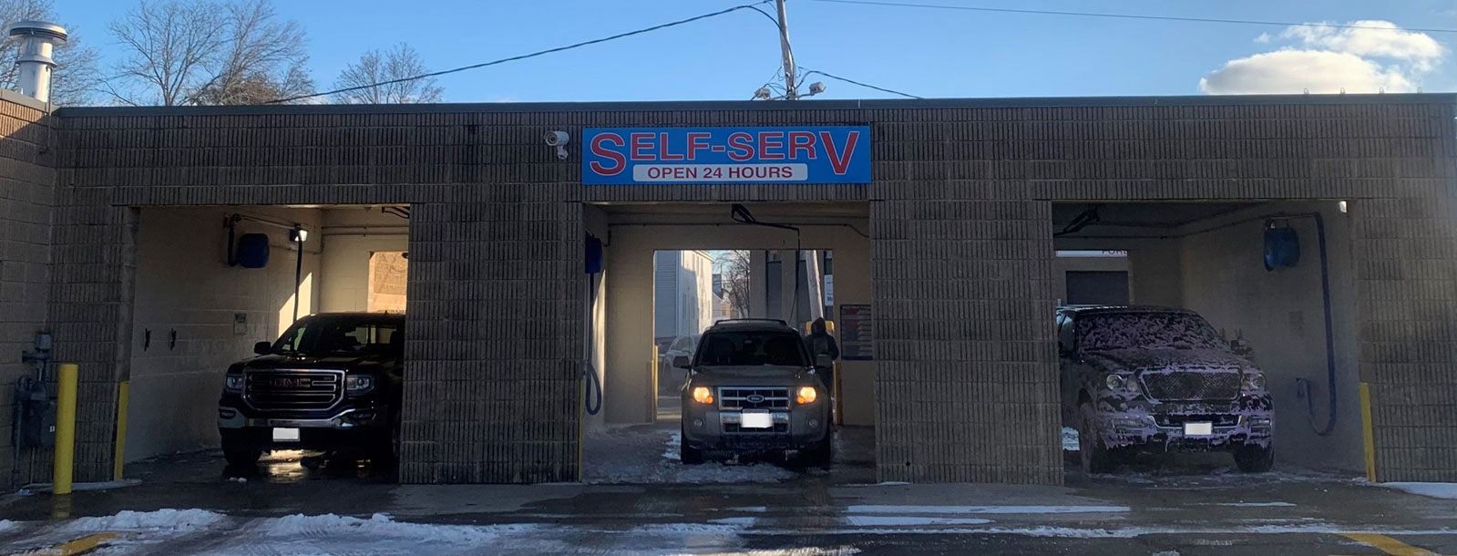 New Self Serve Bays 24/7